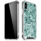 Graphite Turquoise iPhone XS Max Clear Case